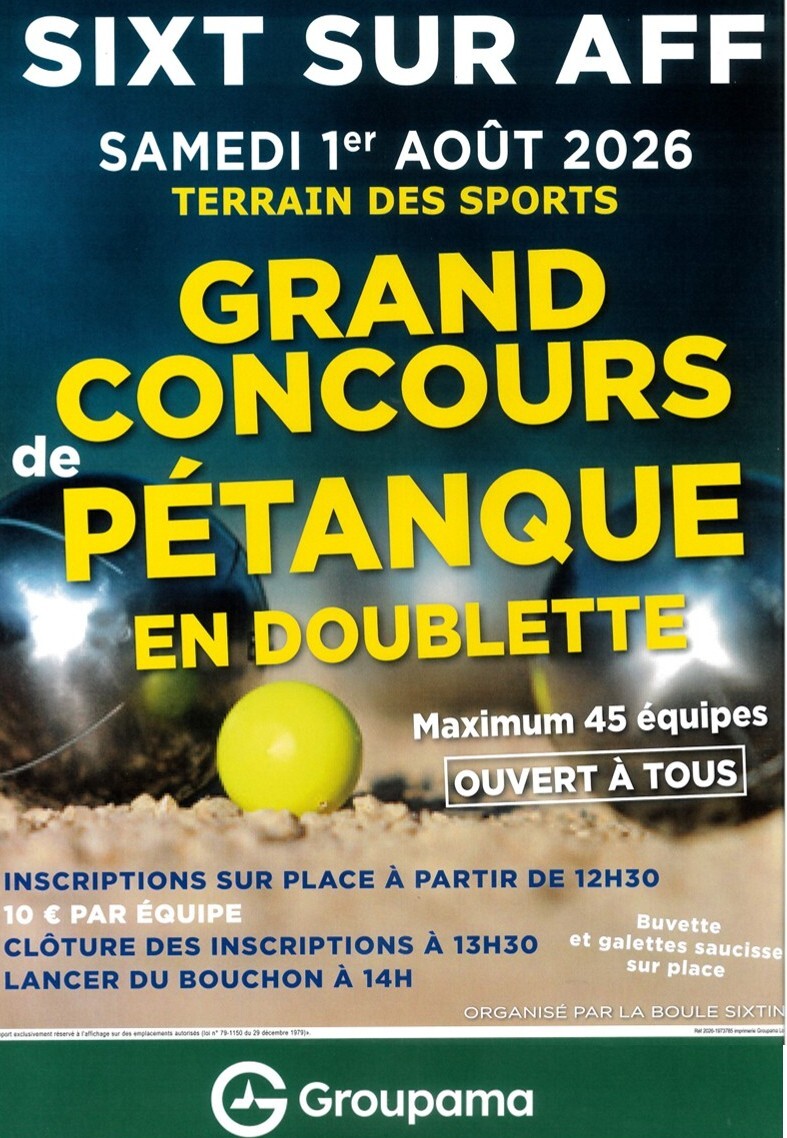 affiche boules