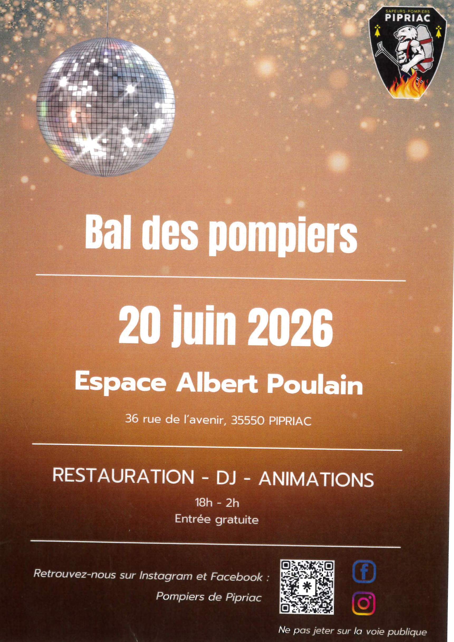 Bal des pompiers