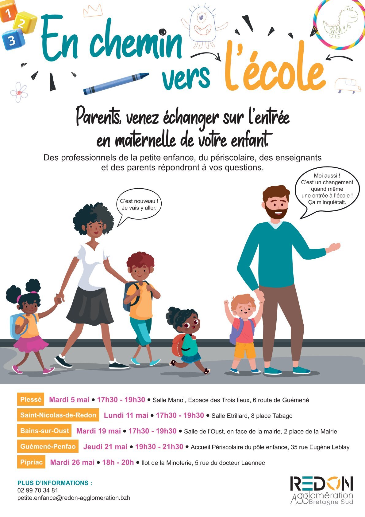 invitation pour les temps d'échanges_