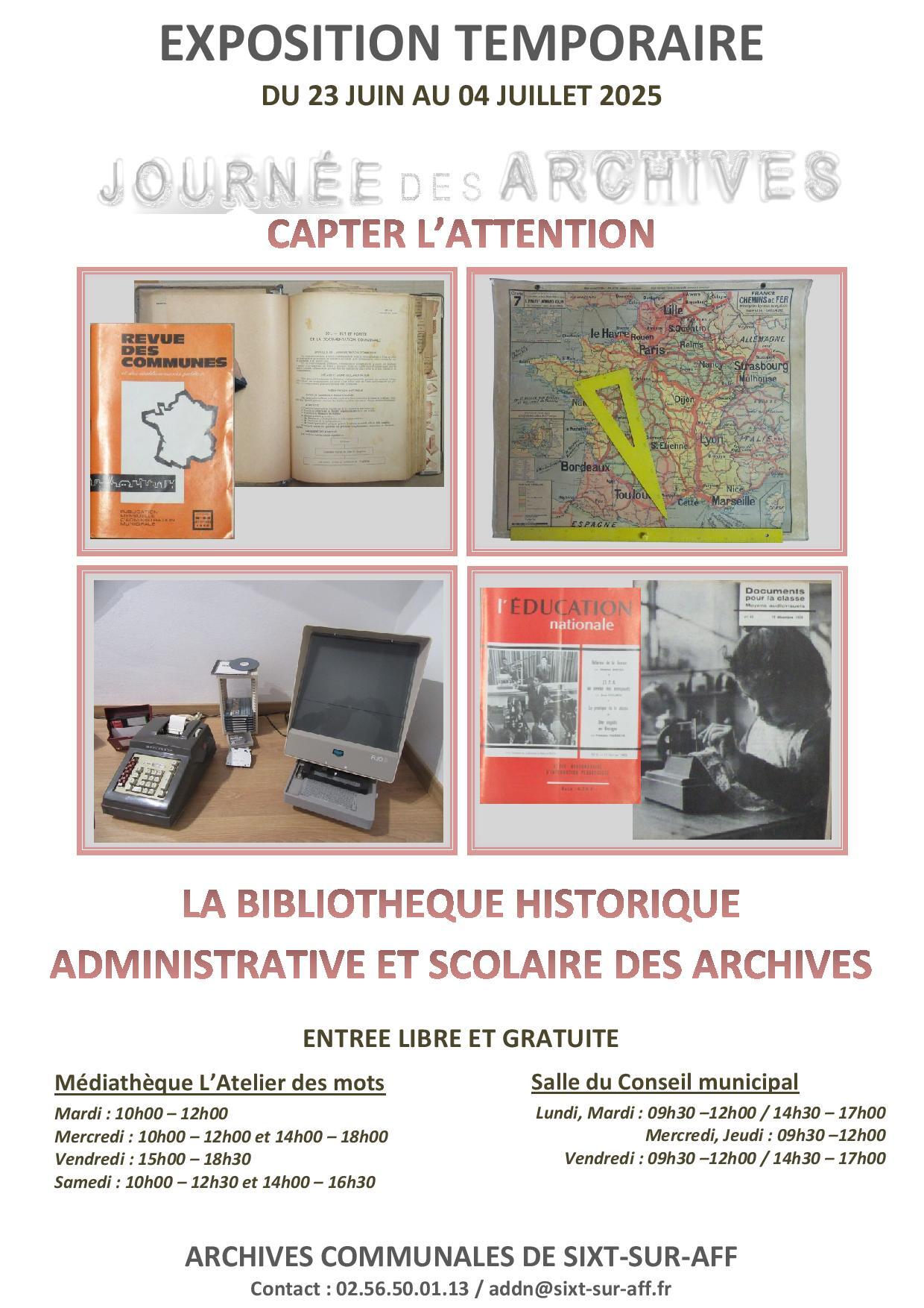 JourneeArchives2025_ExpositionTemporaire_Affiche-page-001